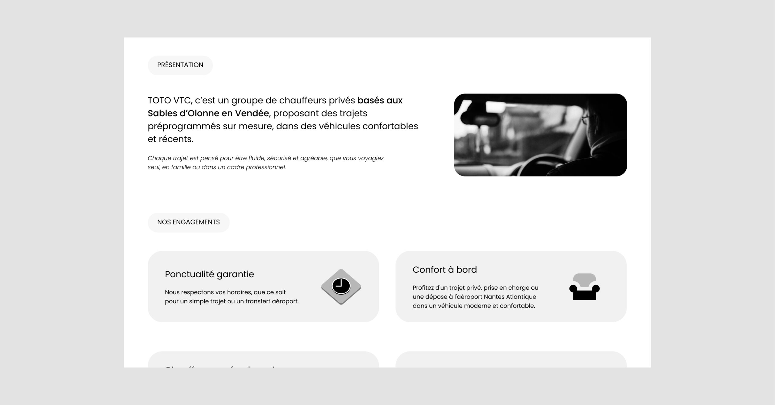 Petite partie - Page Qui sommes-nous