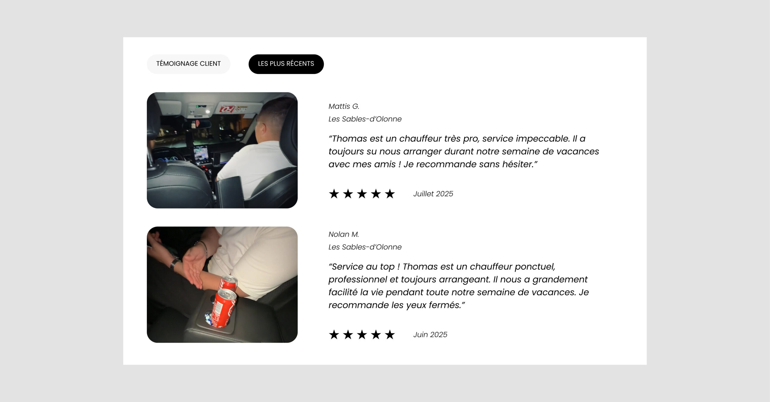 Petite partie 2 - Page Qui sommes-nous